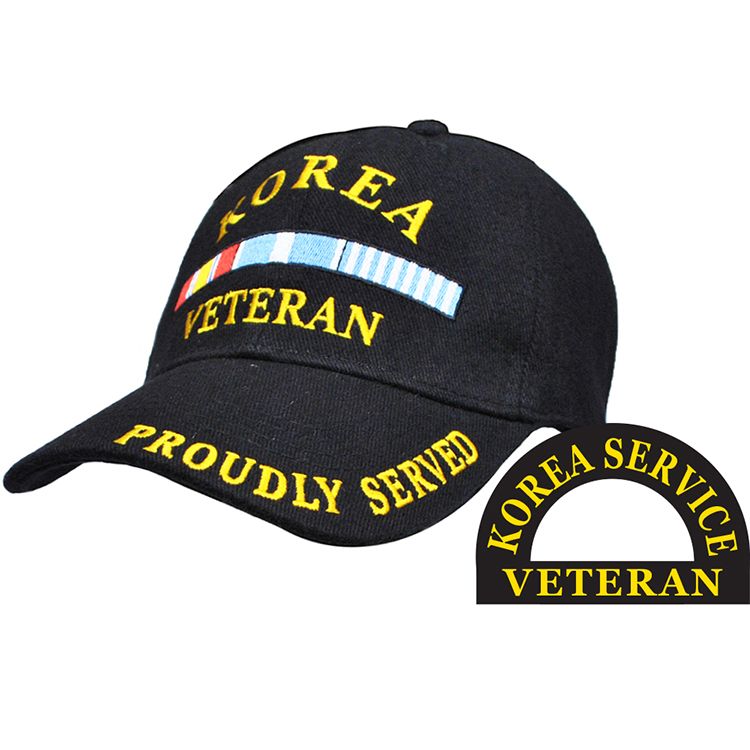 CP00508 Cap - Korea Veteran, Service Ribbon