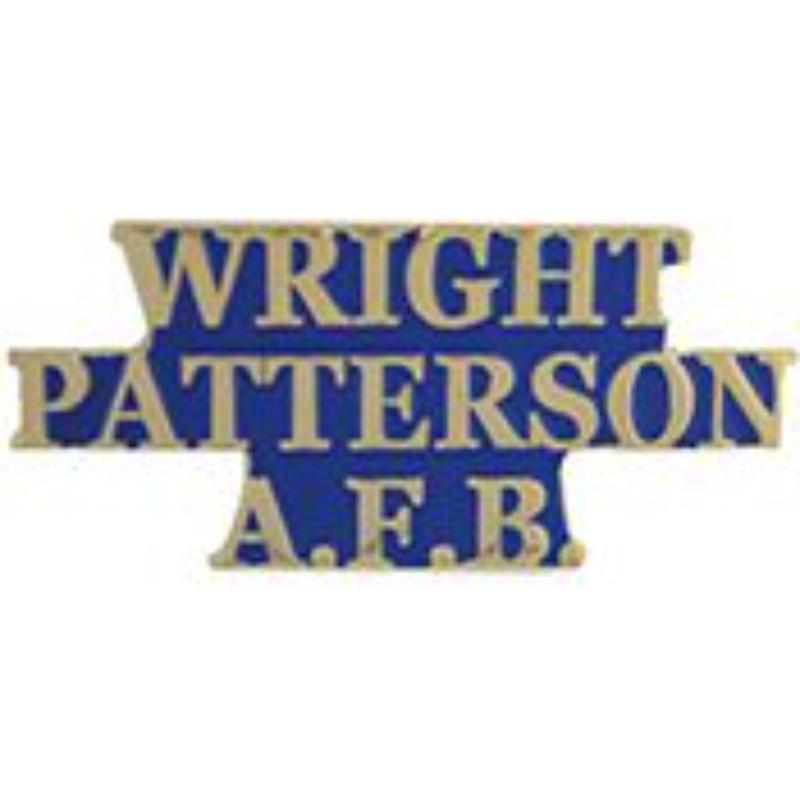 P15457 Pin - USAF, Script, Wright - Patterson - 1.69 in.