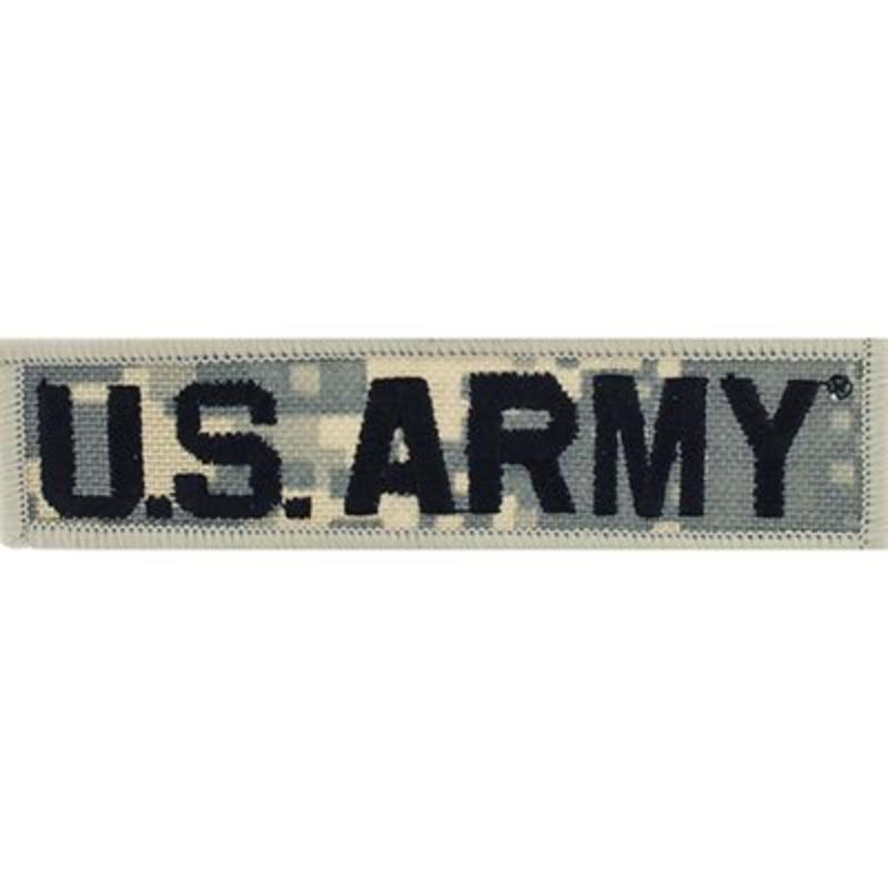 PM0450 Patch - Army, Tab, US.Army, Camo - 4.75 x 1.25 in.