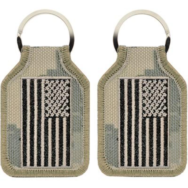 KC0221 Key Ring - USA Camo - Embark - 1.88 x 2.75 in.