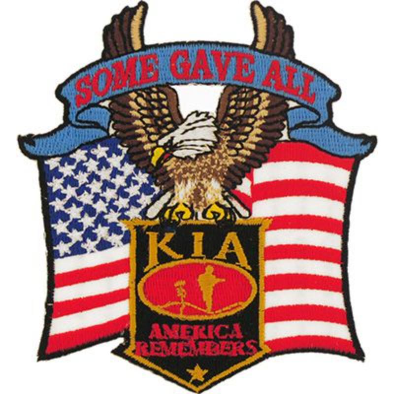 PM0441 Patch - Kia, Honor Eagle - Some Gave All - 4 in.
