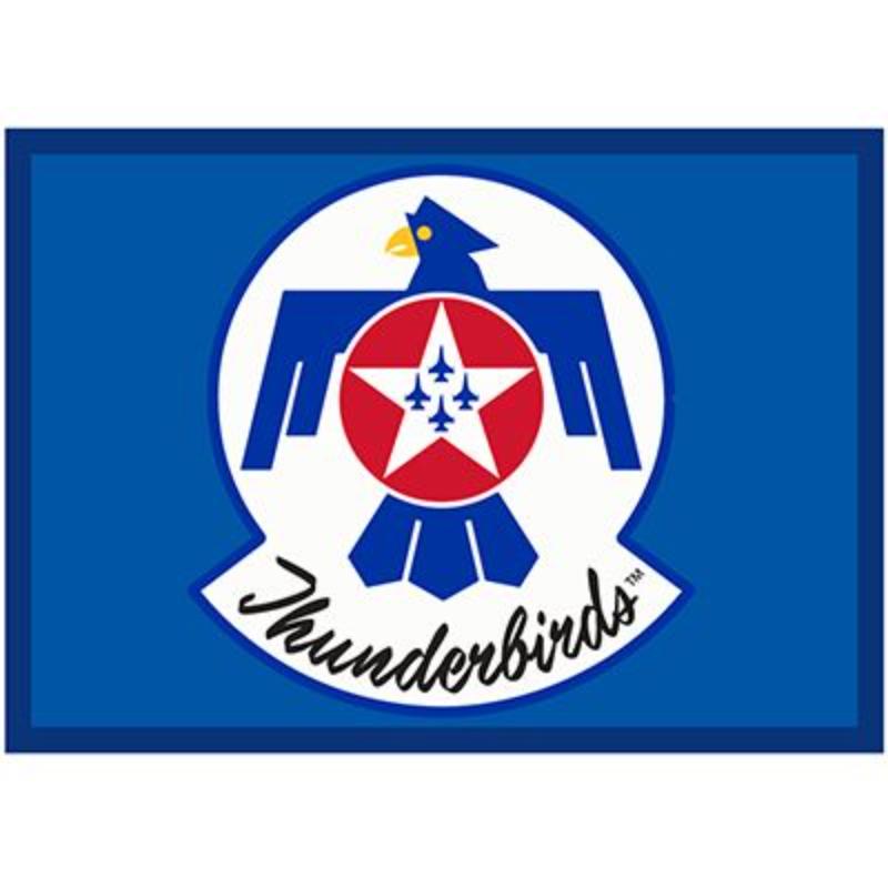 PM3824 Patch - USAF, Thunderbirds - 3.5 x 2.5 in.