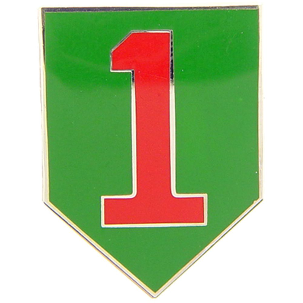 P16281 Pin - Army, 1st Infantry Division - 1.5 in.