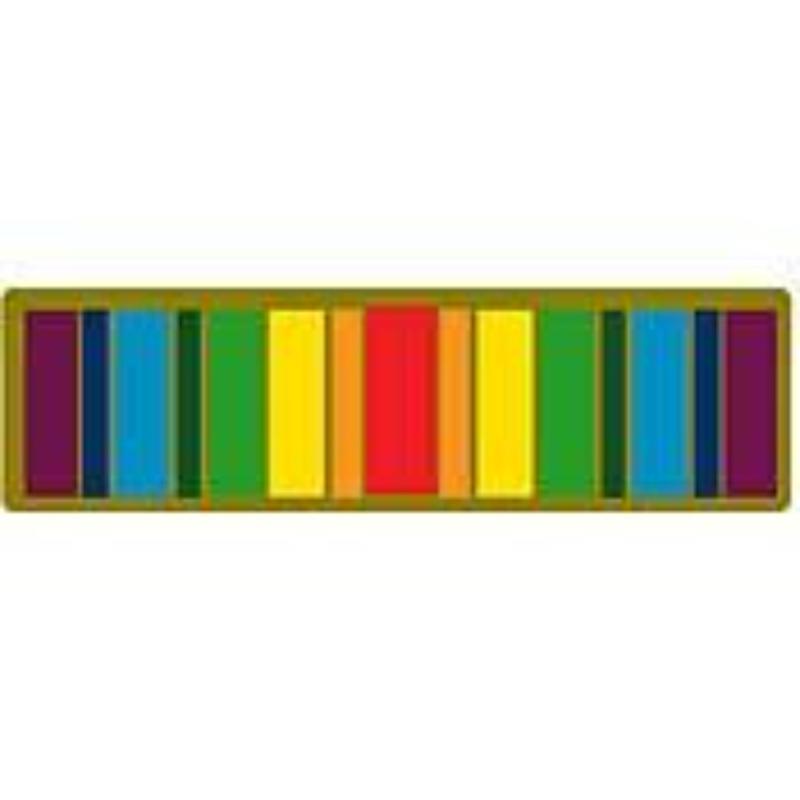 World War I Victory Ribbon Pin - Multi-Color - 0.69 in. - Durable Design