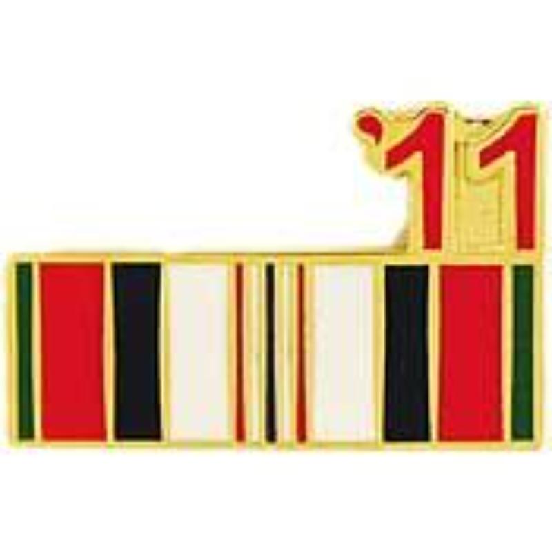 P12307 Pin - Enduring Freedom, Ribbon 2011 - 0.88 in.