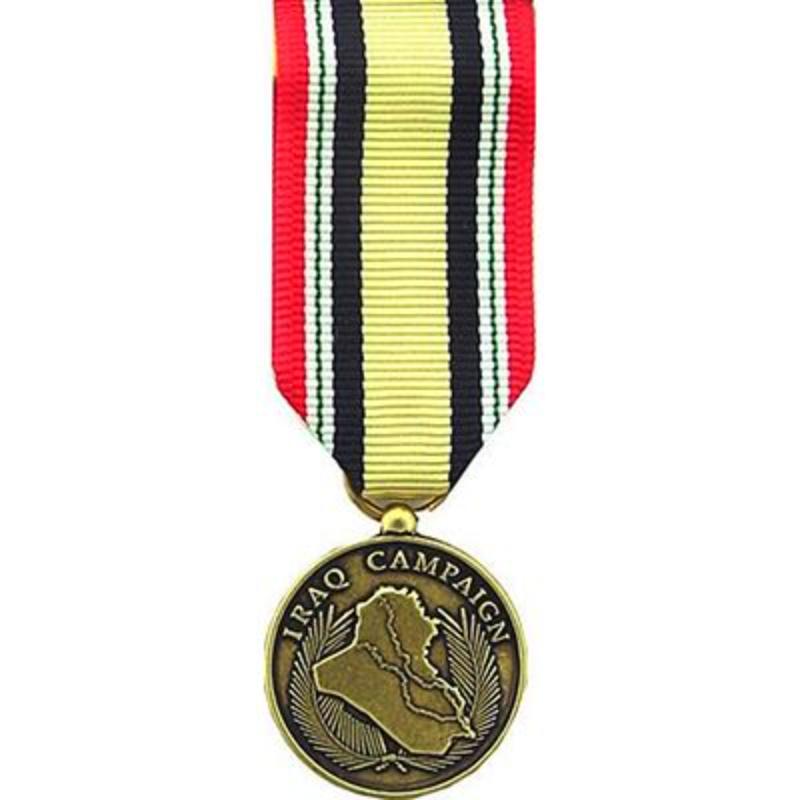 M2183 Mini Medal - Iraq Campaign - 2.25 in.