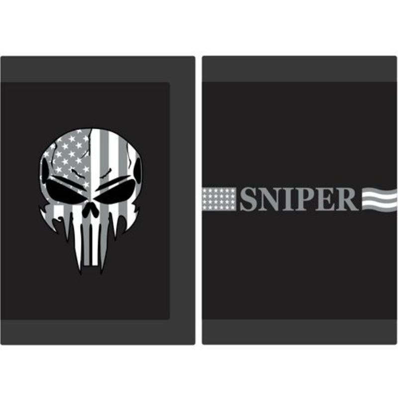 Picture of Eagle Emblems WL0450 Wallet - Sniper Skull - Come & Take It - 3.5 x 5 in.