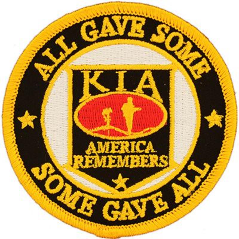 PM1158 Patch - Kia Some Gave All - 3.63 in.