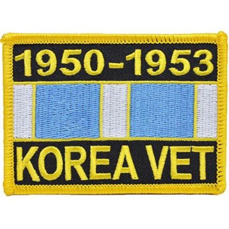 PM3244 Patch - Korea, Service, Ribbon 1950-1953 - 3.5 x 2.5 in.