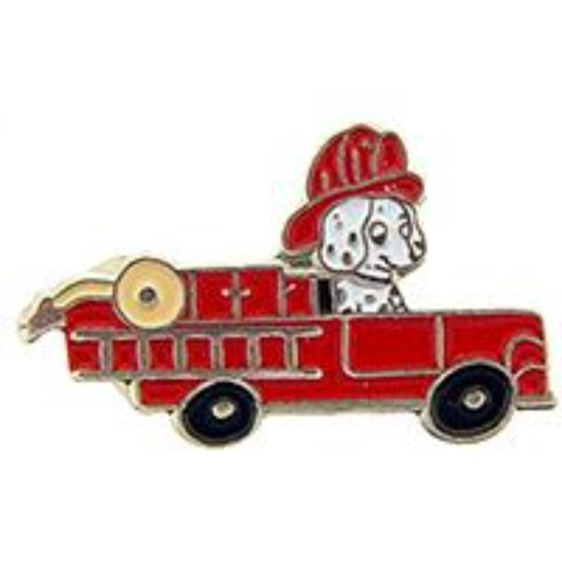 P02333 Pin - Fire, Truck, Dog - 1 in.