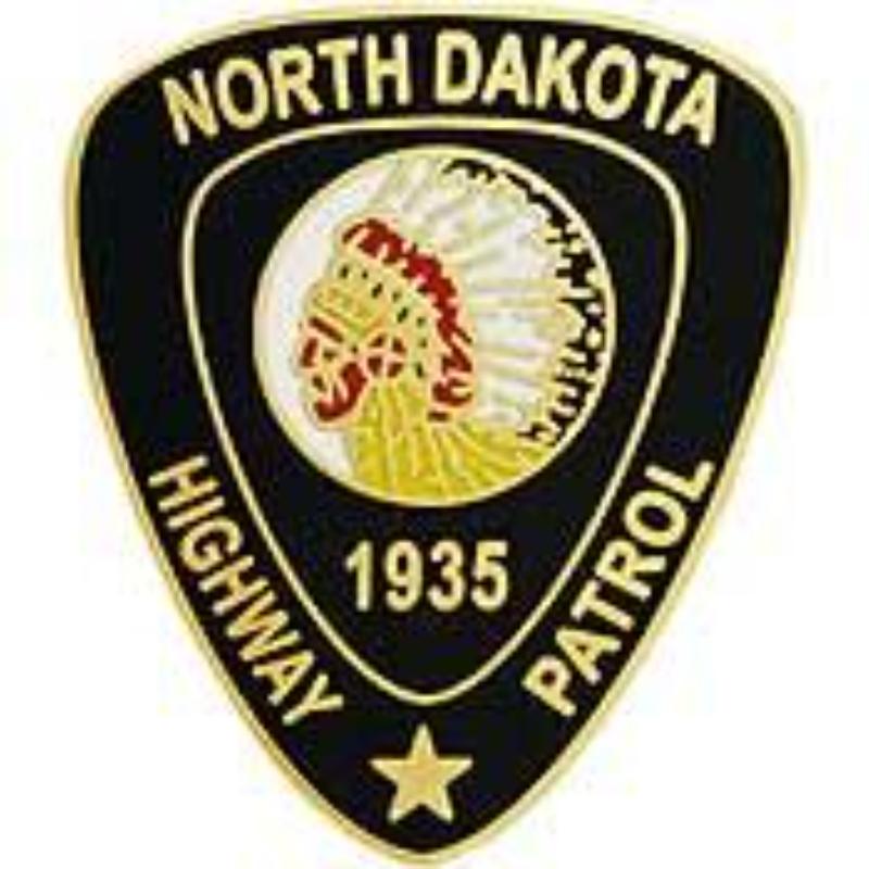 Picture of Eagle Emblems P02534 Pin-Police&#44; Patch&#44; North Dakota - 1.125 in.