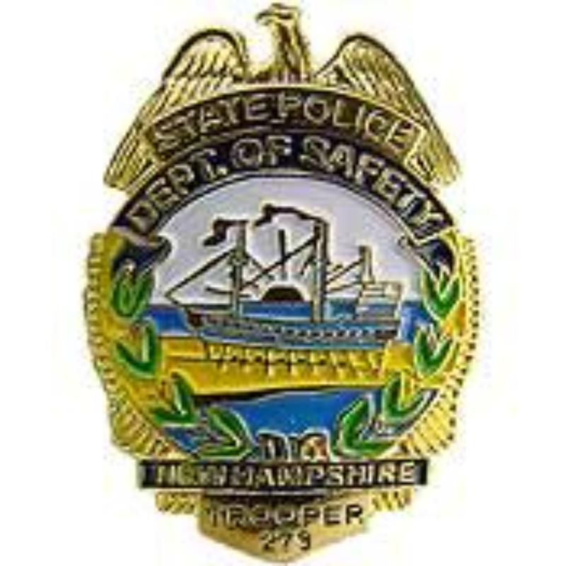 P02629 Pin-Police, decal, Hampshire - 1 in.
