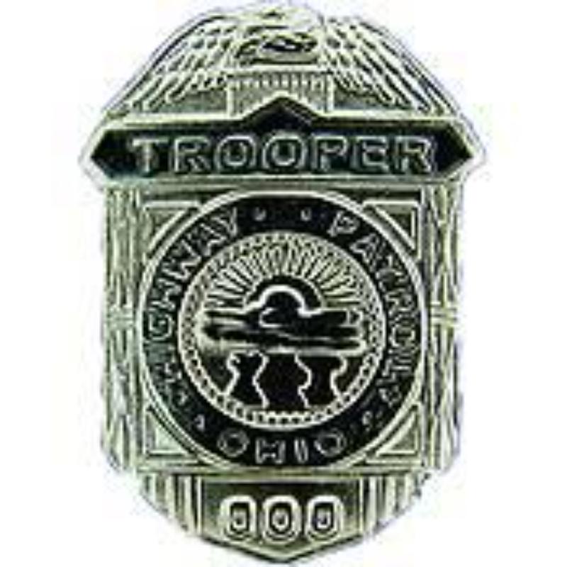 P02635 Pin-Police, decal, Ohio - 1 in.