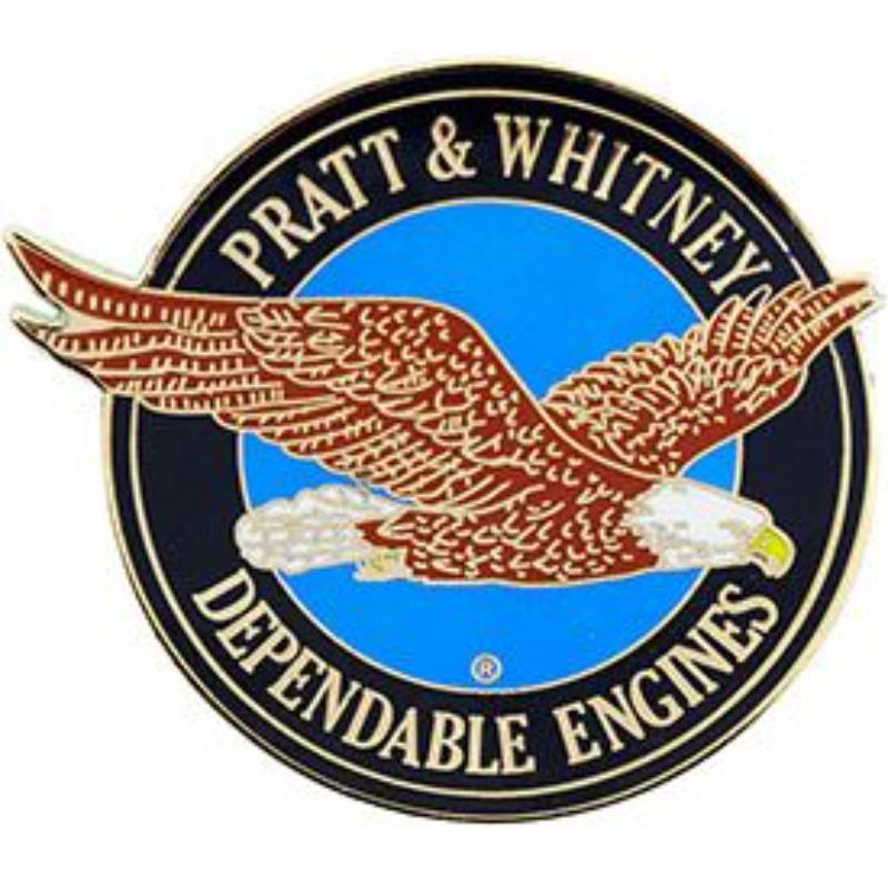 P03527 Pin - APL, Pratt & Whitney - Logo - 1.5 in.
