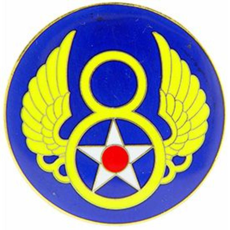 P03695 Pin - USAF, 8th - 1.5 in.