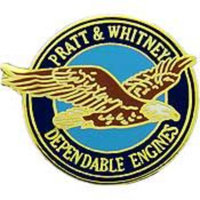 P05285 Pin - APL, Pratt & Whitney - Logo - 1 in.