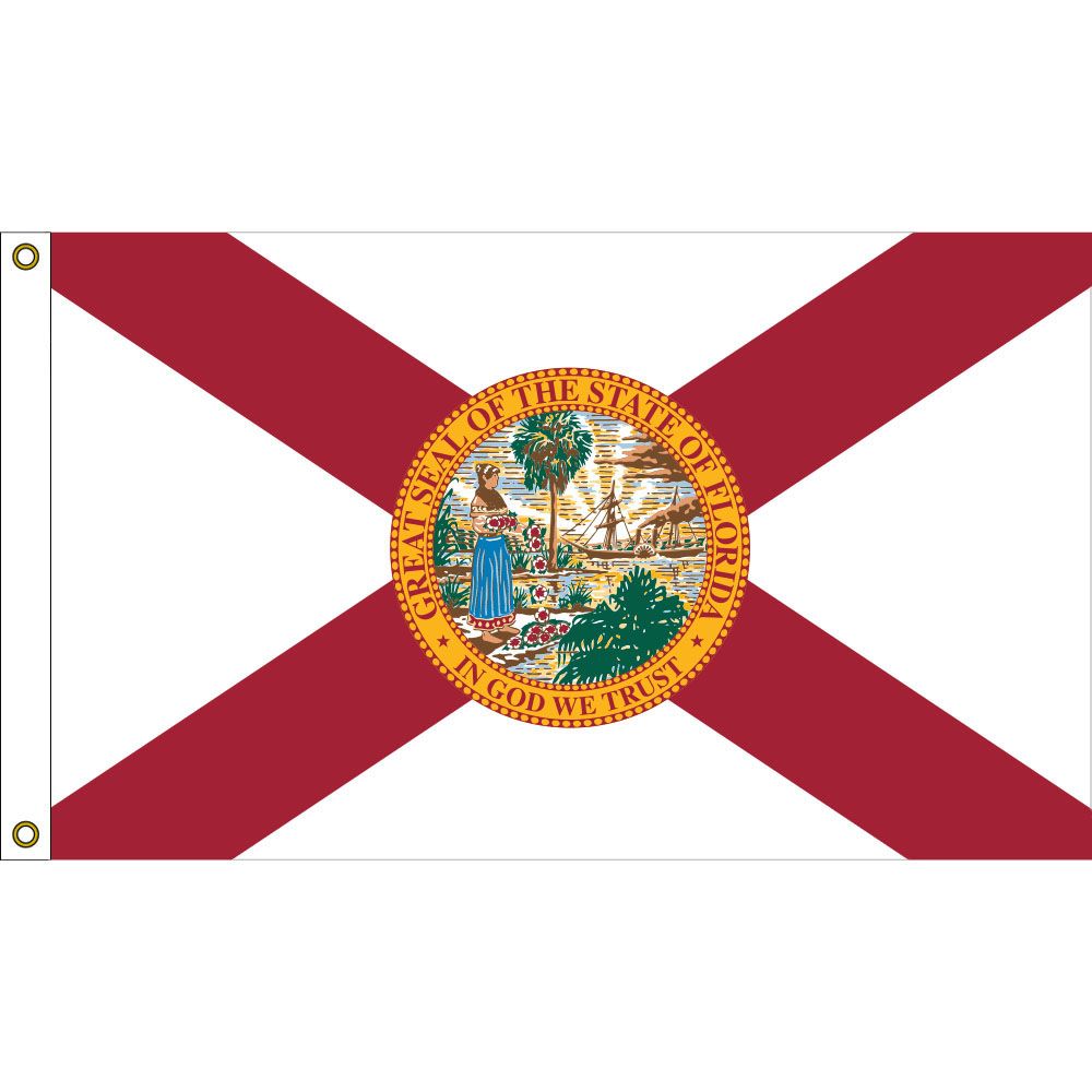 F1510 Flag - Florida - 3 x 5 ft.