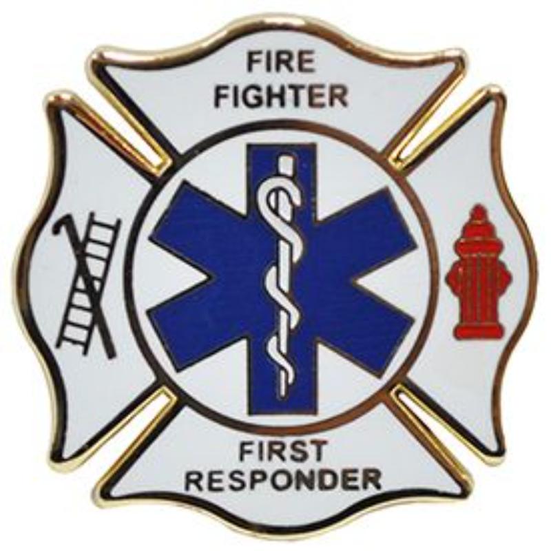 P06901 Pin - Fire & 1st Responder - 1 in.