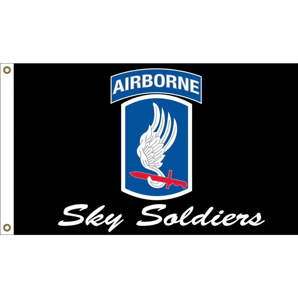F1855 Flag - Army, 173rd Airborne Division - 3 x 5 ft.