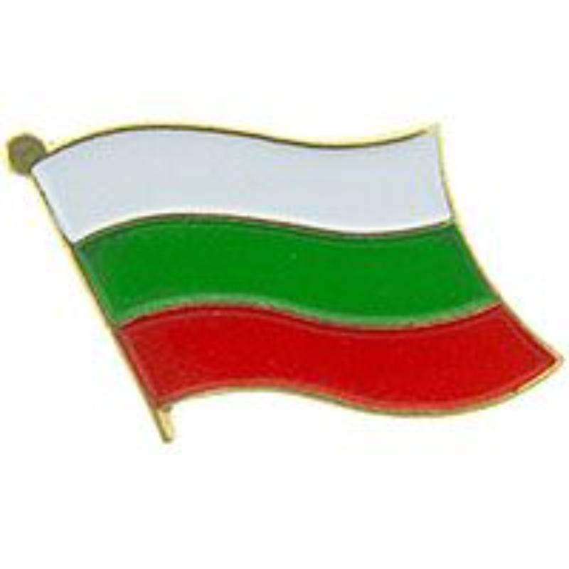 P09631 Flag Pin - Bulgaria - 1.625 in.