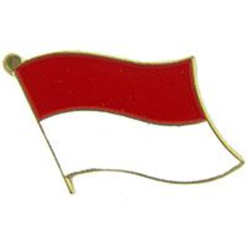 P09640 Flag Pin - Indonesia - 1.625 in.