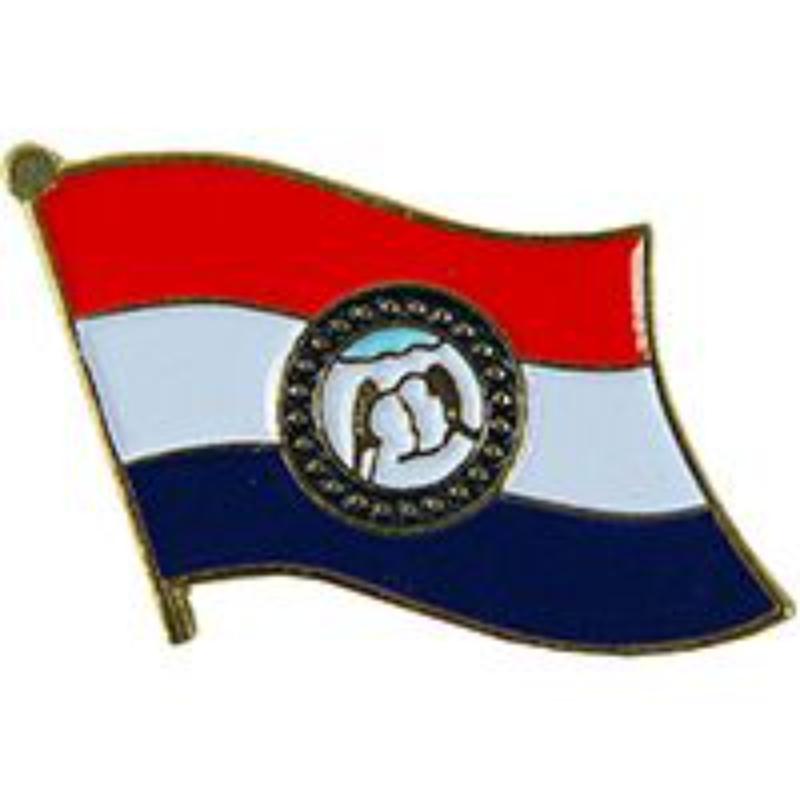 P09926 Flag Pin - Missouri - 1.625 in.