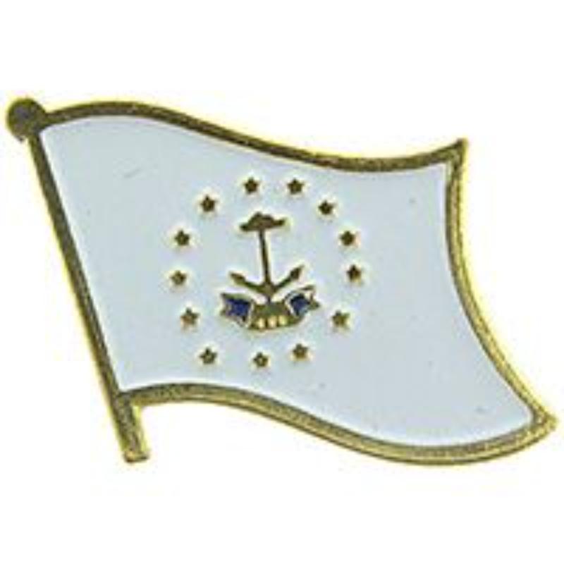 P09940 Flag Pin - Rhode Island - 1.625 in.