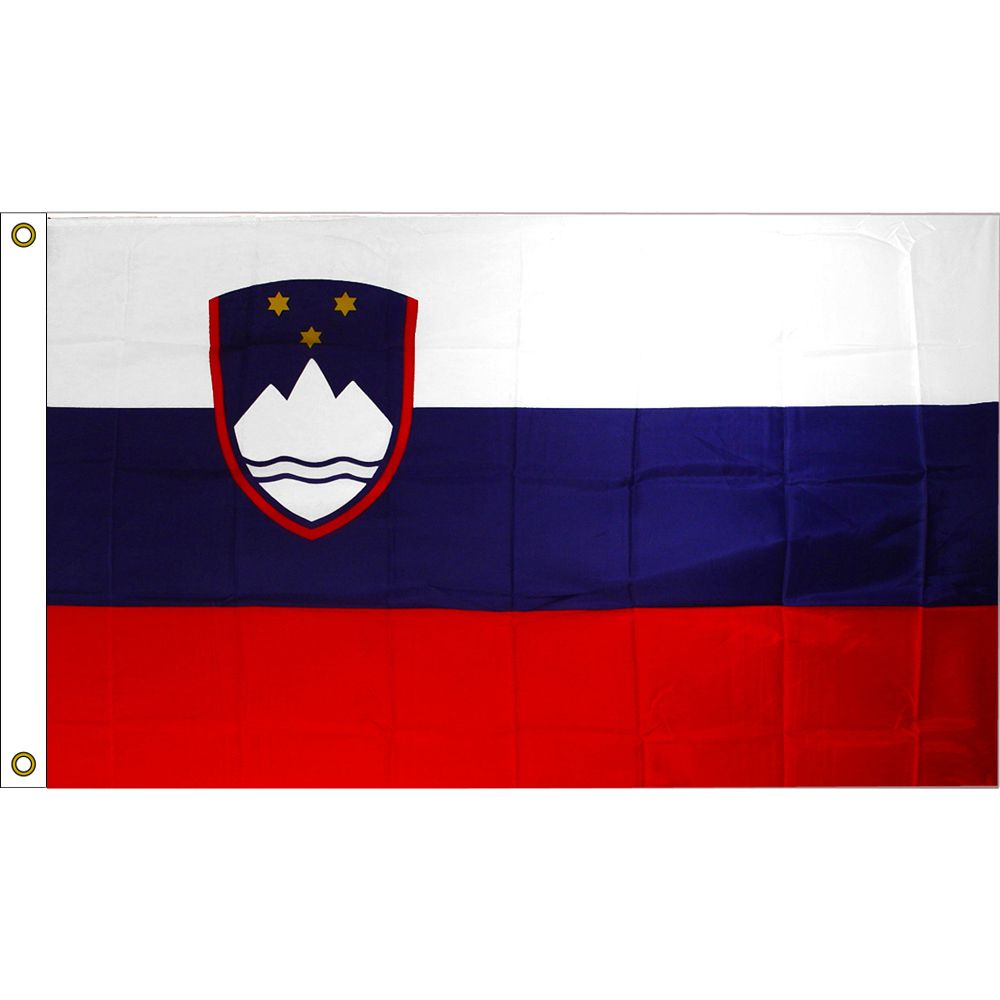 F1864 Flag - Slovenia - 3 x 5 ft.