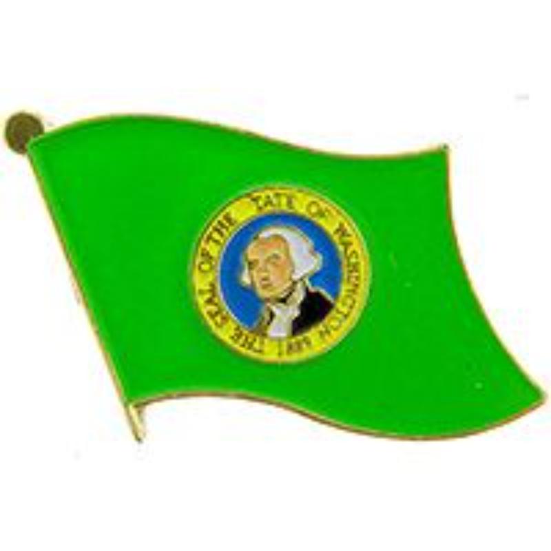 P09948 Flag Pin - Washington - 1.625 in.