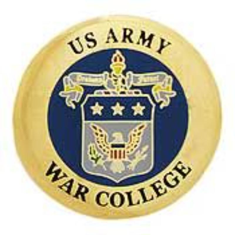 P10158 Pin - Army, War College - 0.5 in.