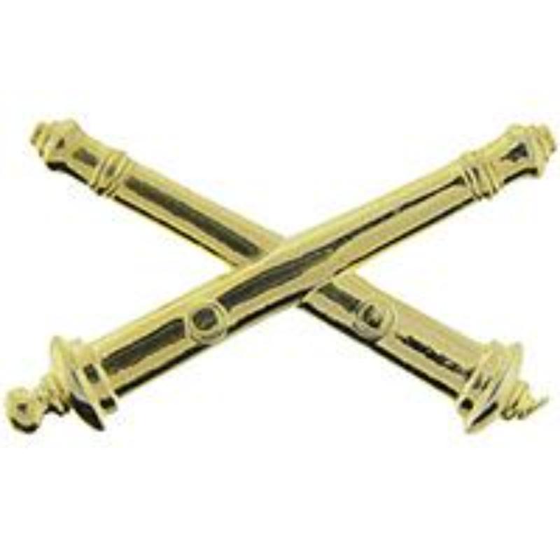 Army Artillery Field Defense Pin - Gold - 1.38 in. - Durable Design