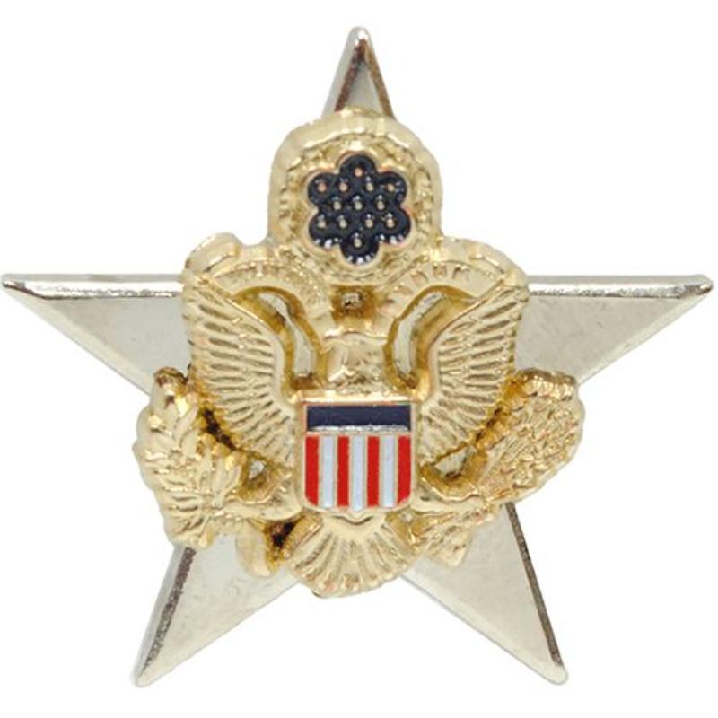 Army General Staff Pin - Gold - 1 in. - Durable Design
