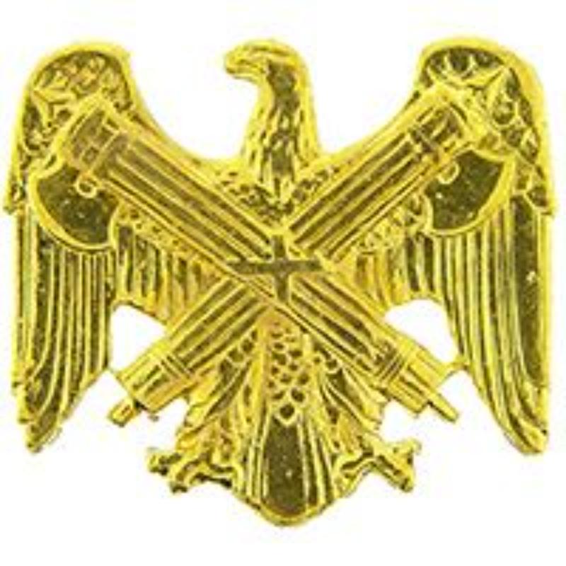 Army National Guard Emblem Pin - Gold - 0.75 in. - Durable Design