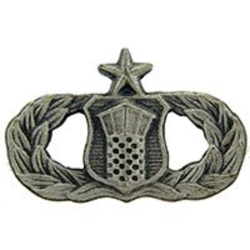 Mini Wing Pin - USAF Traffic Control Senior - Pewter - 0.88 in. - Durable Design