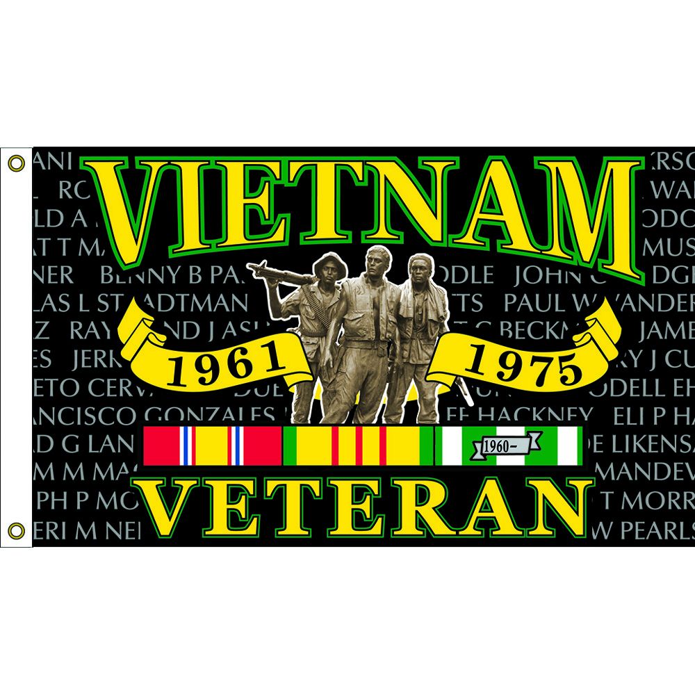F1889 Flag - Vietnam Veteran Memorial - 3 x 5 ft.