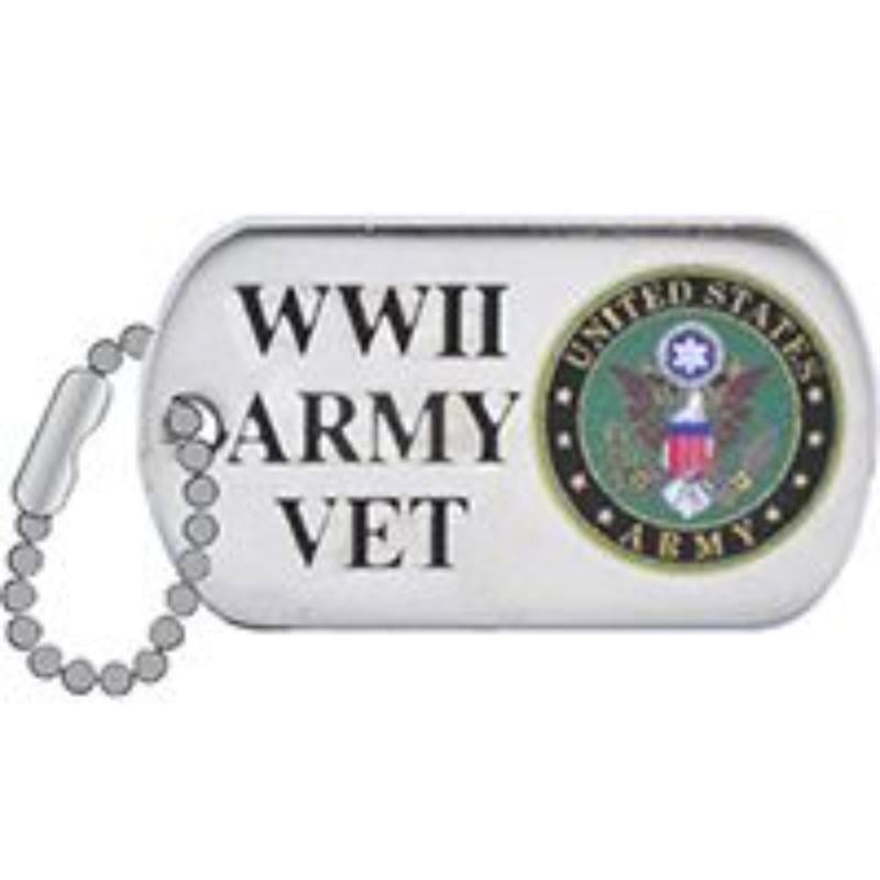 P12773 Pin - World War II, Army Veteran - 1.25 in.