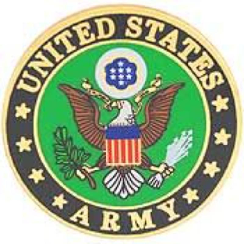 P13767 Pin - Army Symbol C - Medium - 0.88 in.