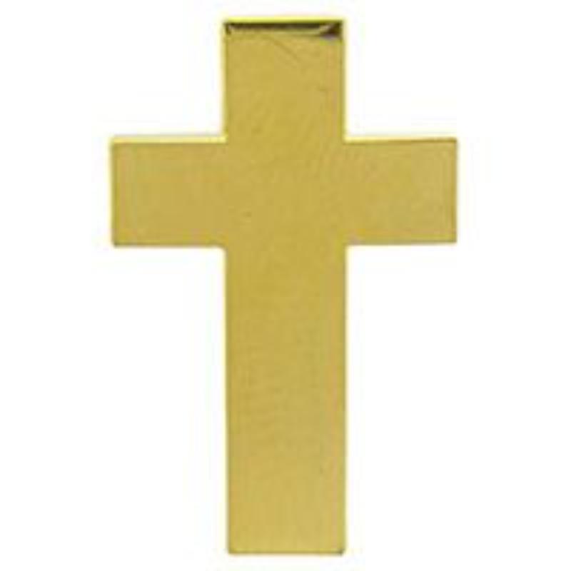 P14098 Pin - Army, Chaplains Cross - Gold - 1 in.