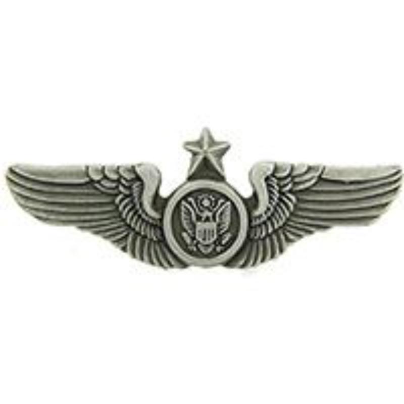Mini Wing Pin - USAF Aircrew Senior - 1.25 in. - Durable Material