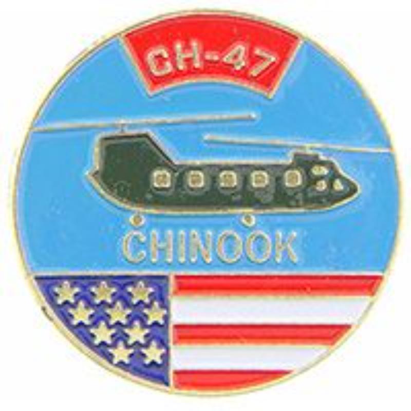 P15624 Pin - HEL, CH-47 Chinook - 1 in.