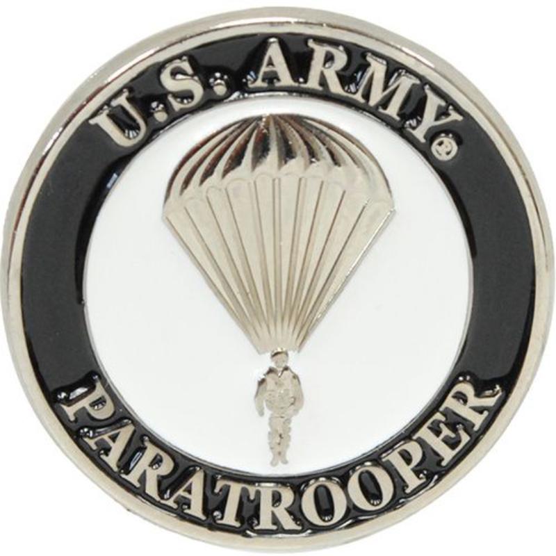 P15804 Pin - Army Paratrooper, Jumper - Gold - 1 in.