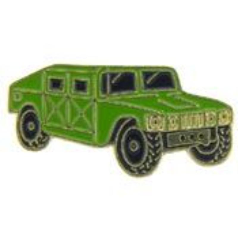 P15859 Pin - Humvee, Green - 1 in.