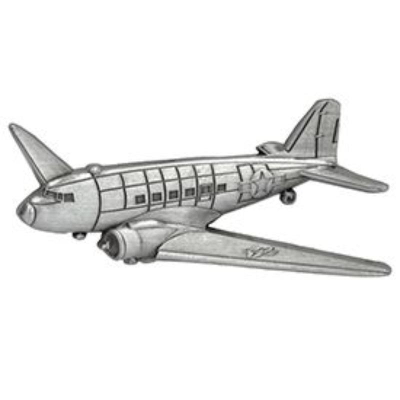 P16023 Pin - APL, C-47 Dakota - Pewter - 2.38 in.