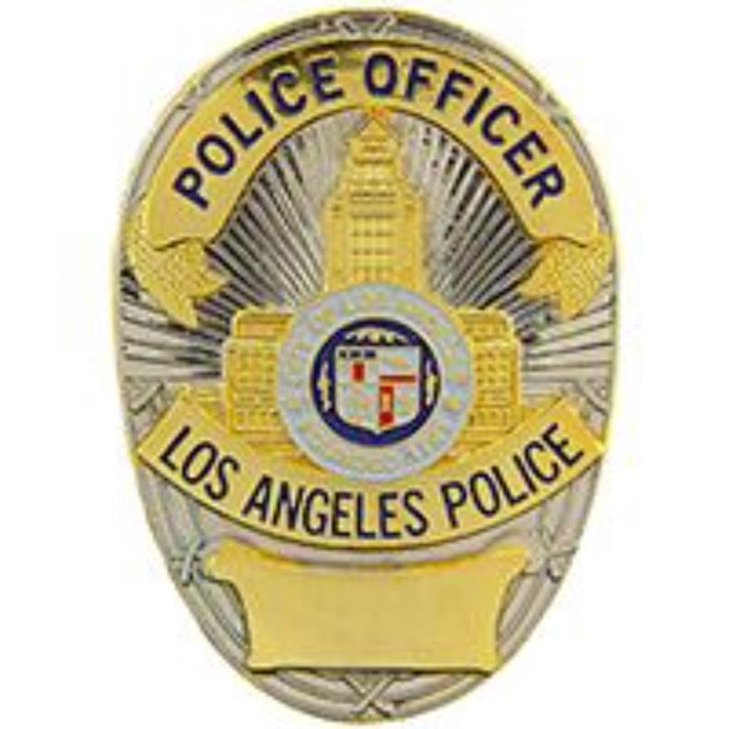 P40146 decal - Police, California LAPD - 1.63 in.