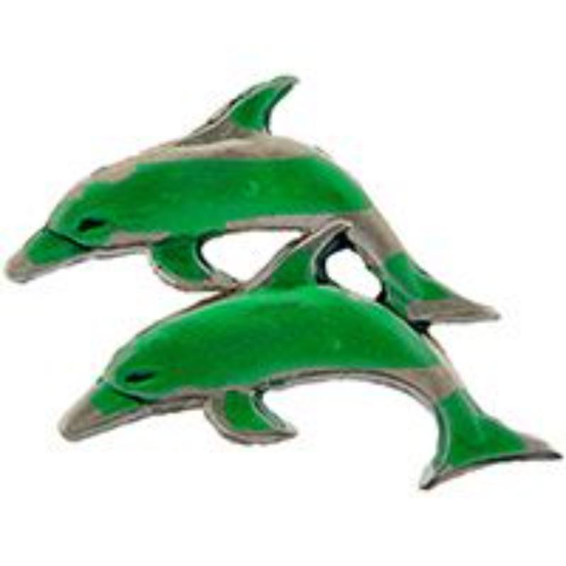 P60123 Pin - Dolphin, Two - 1 in.