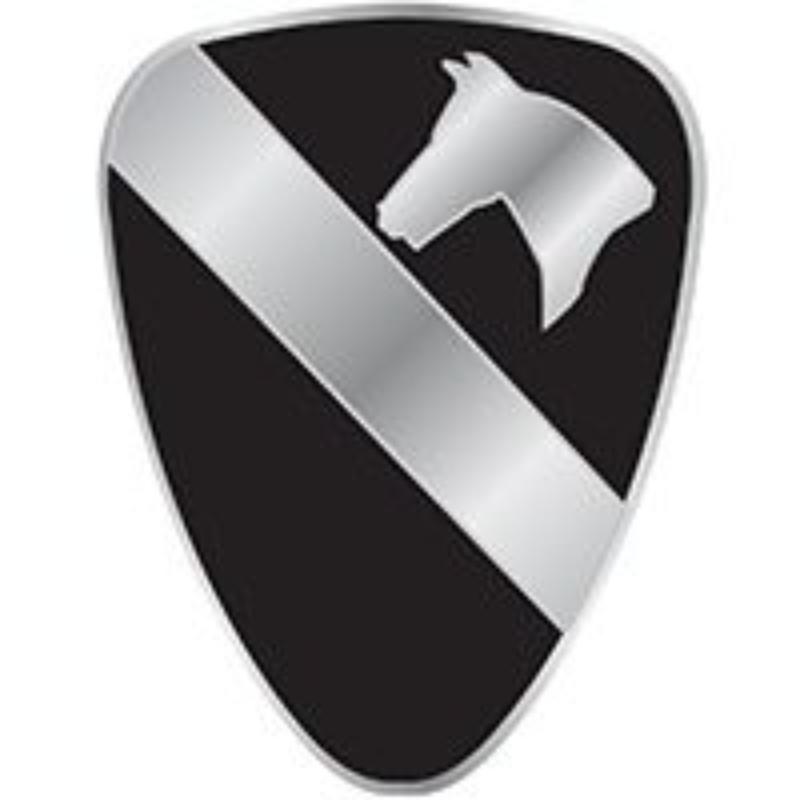 P62275 Pin - Army, 1St Cavalary Division - 1.625 in.