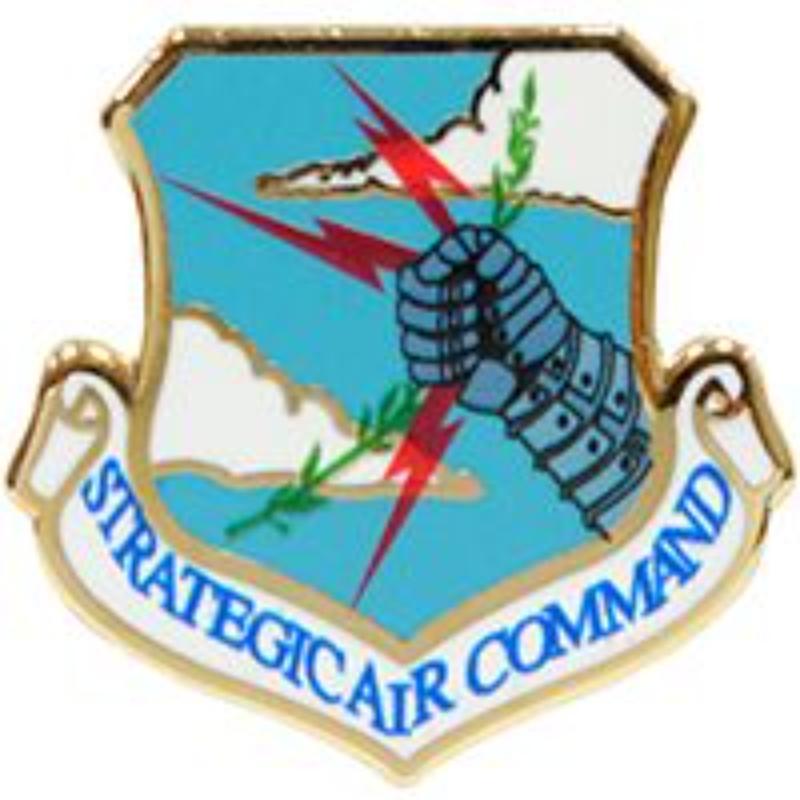 P62433 Mini Pin - USAF, Strategic Air Command - 0.88 in.