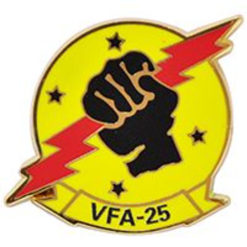 P62542 Pin - USN, VFA-25 - 1.625 in.
