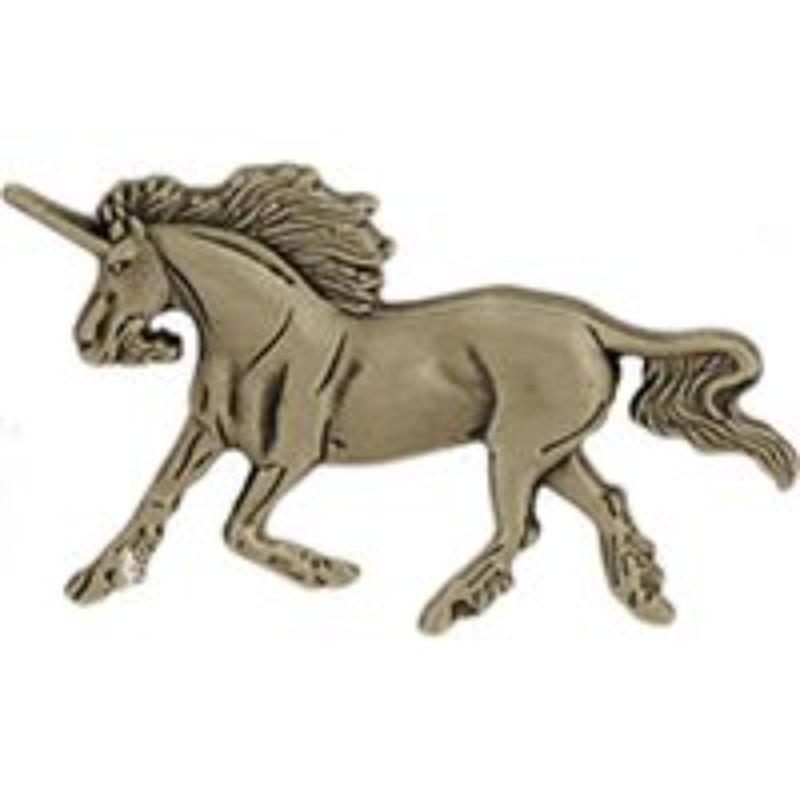 P63081 Pin - Unicorn - Pewter - 1.25 in.