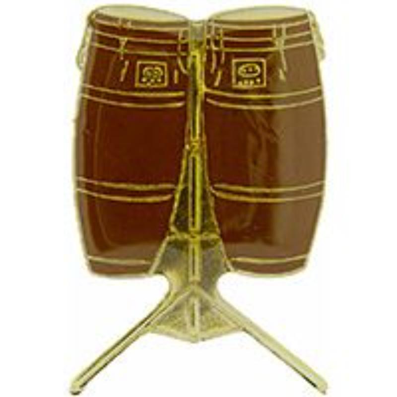 P63373 Pin - Music, Drums, Conga - 1 in.